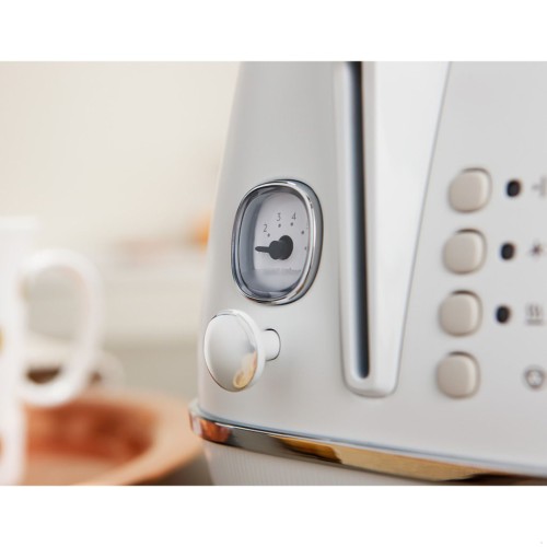 Delonghi Distinta Moments White 2-Slice Toaster | CTIN2103.W